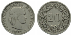 20 Rappen 1881 B